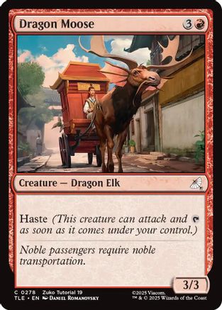 Image of Dragon Moose (0278) (TLE-278) - Avatar: The Last Airbender: Eternal-Legal
