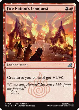 Image of Fire Nation's Conquest (0281) (TLE-281) - Avatar: The Last Airbender: Eternal-Legal