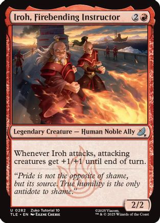 Image of Iroh, Firebending Instructor (0282) (TLE-282) - Avatar: The Last Airbender: Eternal-Legal