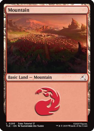 Image of Mountain (0295) (TLE-295) - Avatar: The Last Airbender: Eternal-Legal