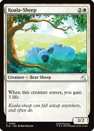 Image of Koala-Sheep (TLE-080) - Avatar: The Last Airbender: Eternal-Legal