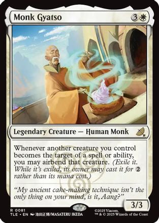 Image of Monk Gyatso (TLE-081) - Avatar: The Last Airbender: Eternal-Legal
