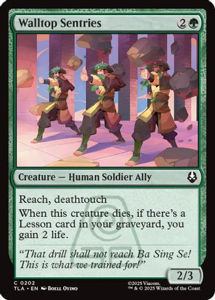 Image of Walltop Sentries (TLA-202) - Avatar: The Last Airbender