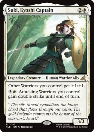 Image of Suki, Kyoshi Captain (TLE-085) - Avatar: The Last Airbender: Eternal-Legal