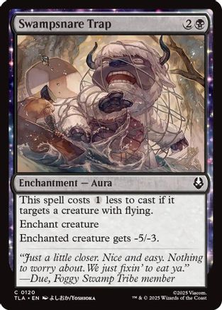 Image of Swampsnare Trap (TLA-120) - Avatar: The Last Airbender Foil