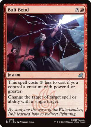 Image of Bolt Bend (TLE-163) - Avatar: The Last Airbender: Eternal-Legal