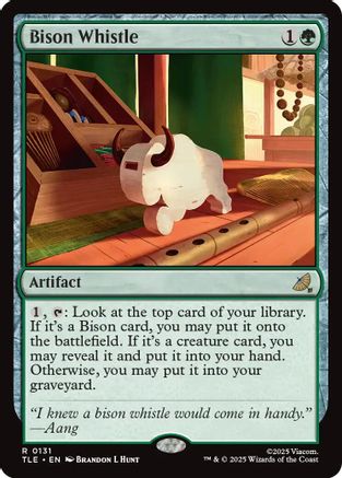 Image of Bison Whistle (TLE-131) - Avatar: The Last Airbender: Eternal-Legal