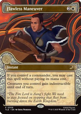 Image of Flawless Maneuver (Showcase) (TLE-306) - Avatar: The Last Airbender: Eternal-Legal