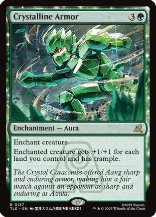 Image of Crystalline Armor (TLE-137) - Avatar: The Last Airbender: Eternal-Legal