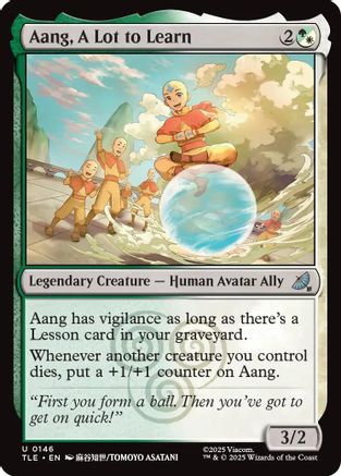 Image of Aang, A Lot to Learn (TLE-146) - Avatar: The Last Airbender: Eternal-Legal