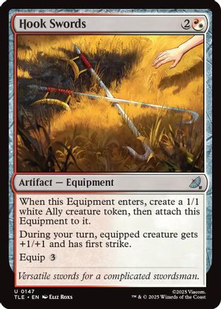 Image of Hook Swords (TLE-147) - Avatar: The Last Airbender: Eternal-Legal