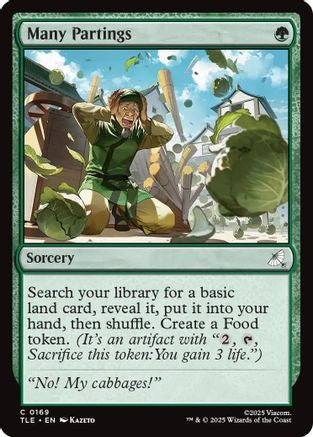Image of Many Partings (TLE-169) - Avatar: The Last Airbender: Eternal-Legal