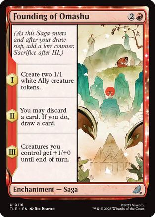 Image of Founding of Omashu (TLE-116) - Avatar: The Last Airbender: Eternal-Legal