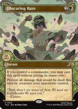 Image of Obscuring Haze (Showcase) (TLE-313) - Avatar: The Last Airbender: Eternal-Legal
