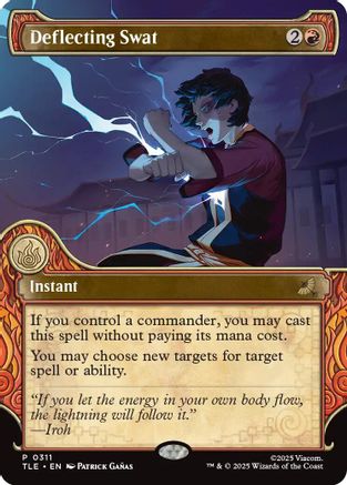 Image of Deflecting Swat (Showcase) (TLE-311) - Avatar: The Last Airbender: Eternal-Legal