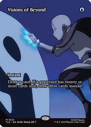 Image of Visions of Beyond (Borderless) (TLE-021) - Avatar: The Last Airbender: Eternal-Legal