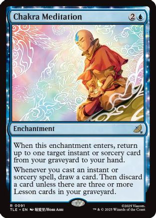 Image of Chakra Meditation (TLE-091) - Avatar: The Last Airbender: Eternal-Legal
