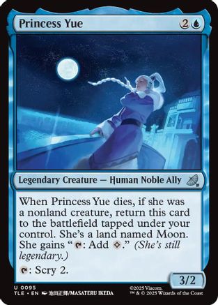 Image of Princess Yue (TLE-095) - Avatar: The Last Airbender: Eternal-Legal Foil