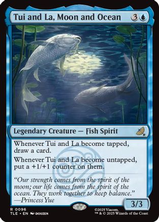 Image of Tui and La, Moon and Ocean (TLE-096) - Avatar: The Last Airbender: Eternal-Legal