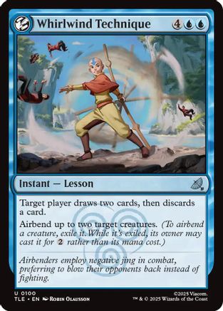 Image of Whirlwind Technique (TLE-100) - Avatar: The Last Airbender: Eternal-Legal