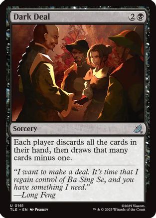 Image of Dark Deal (TLE-161) - Avatar: The Last Airbender: Eternal-Legal