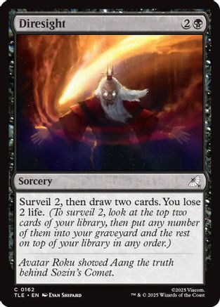 Image of Diresight (TLE-162) - Avatar: The Last Airbender: Eternal-Legal Foil