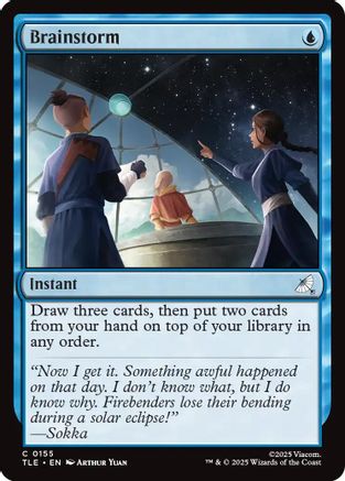 Image of Brainstorm (TLE-155) - Avatar: The Last Airbender: Eternal-Legal Foil