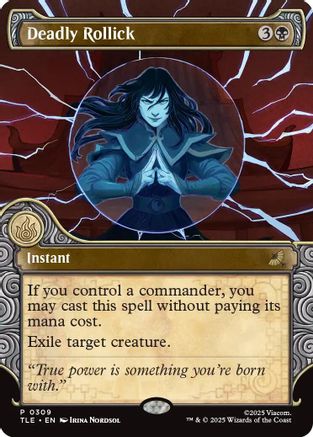 Image of Deadly Rollick (Showcase) (TLE-309) - Avatar: The Last Airbender: Eternal-Legal