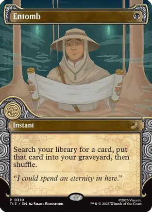 Image of Entomb (Showcase) (TLE-310) - Avatar: The Last Airbender: Eternal-Legal
