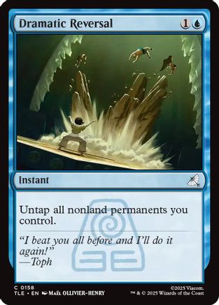 Image of Dramatic Reversal (TLE-158) - Avatar: The Last Airbender: Eternal-Legal Foil