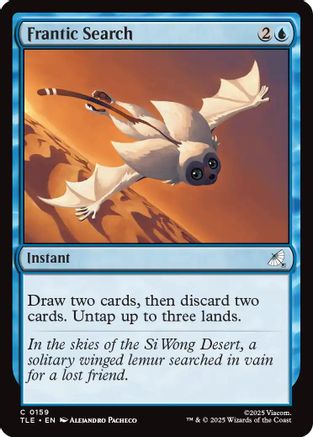 Image of Frantic Search (TLE-159) - Avatar: The Last Airbender: Eternal-Legal