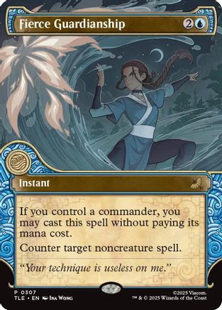 Image of Fierce Guardianship (Showcase) (TLE-307) - Avatar: The Last Airbender: Eternal-Legal