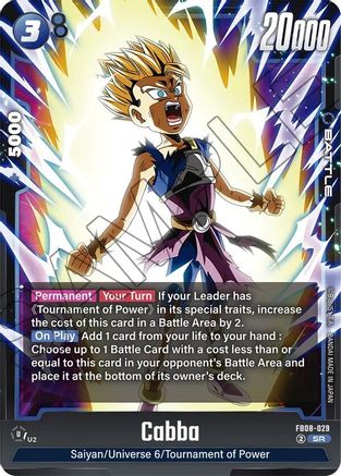 Image of Cabba - FB08-029 (FB08-029) - Saiyans Pride Holofoil