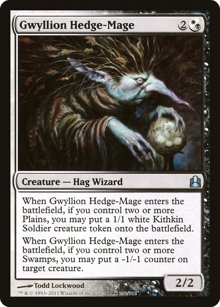 Image of Gwyllion Hedge-Mage (CMD-202) - Commander 2011