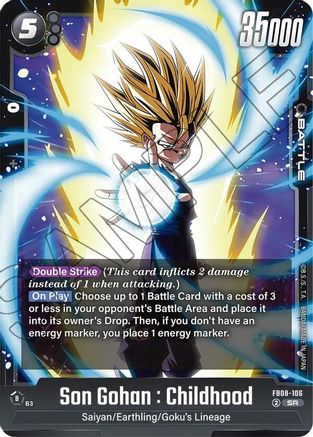 Image of Son Gohan : Childhood - FB08-106 (FB08-106) - Saiyans Pride Holofoil