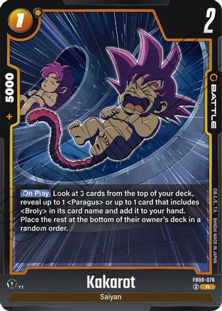 Image of Kakarot - FB08-076 (FB08-076) - Saiyans Pride Holofoil