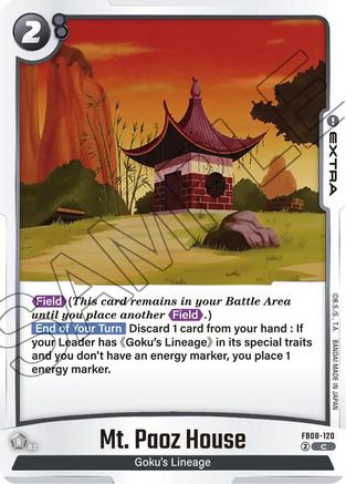 Image of Mt. Paoz House (FB08-120) - Saiyans Pride