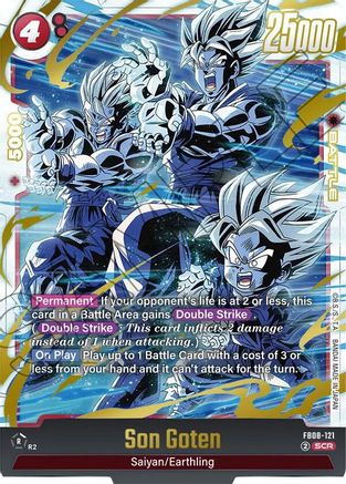 Image of Son Goten - FB08-121 (FB08-121) - Saiyans Pride Holofoil