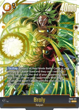 Image of Broly - FB08-122 (FB08-122) - Saiyans Pride Holofoil