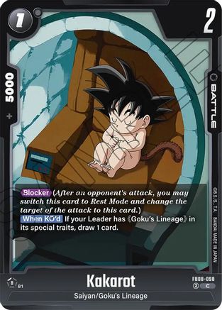 Image of Kakarot - FB08-098 (FB08-098) - Saiyans Pride