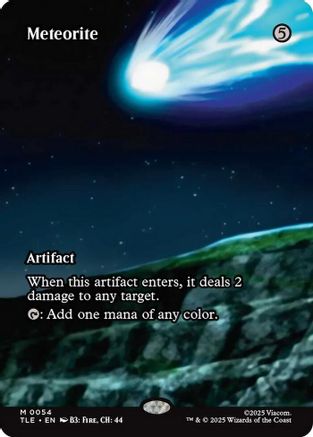 Image of Meteorite (Borderless) (TLE-054) - Avatar: The Last Airbender: Eternal-Legal