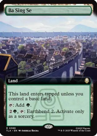 Image of Ba Sing Se (Extended Art) (TLA-388) - Avatar: The Last Airbender