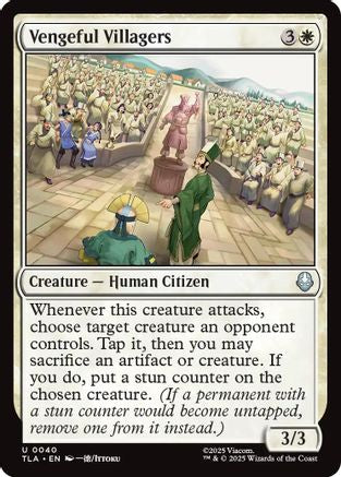 Image of Vengeful Villagers (TLA-040) - Avatar: The Last Airbender