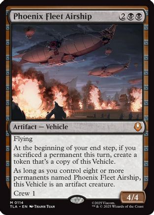 Image of Phoenix Fleet Airship (TLA-114) - Avatar: The Last Airbender