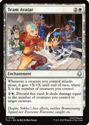 Image of Team Avatar (TLA-038) - Avatar: The Last Airbender