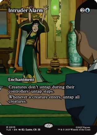 Image of Intruder Alarm (Borderless) (TLE-015) - Avatar: The Last Airbender: Eternal-Legal