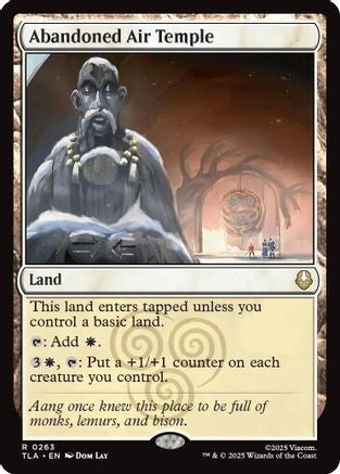 Image of Abandoned Air Temple (TLA-263) - Avatar: The Last Airbender Foil