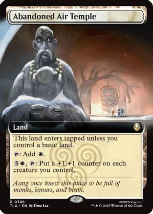 Image of Abandoned Air Temple (Extended Art) (TLA-386) - Avatar: The Last Airbender