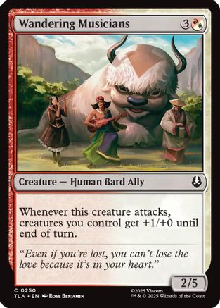 Image of Wandering Musicians (TLA-250) - Avatar: The Last Airbender