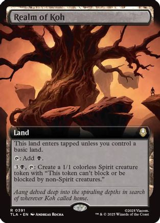 Image of Realm of Koh (Extended Art) (TLA-391) - Avatar: The Last Airbender Foil